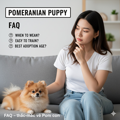 FAQ chó Phốc Sóc con – Giải đáp thắc mắc về độ tuổi tách mẹ, cách nuôi và giai đoạn nhận nuôi tốt nhất