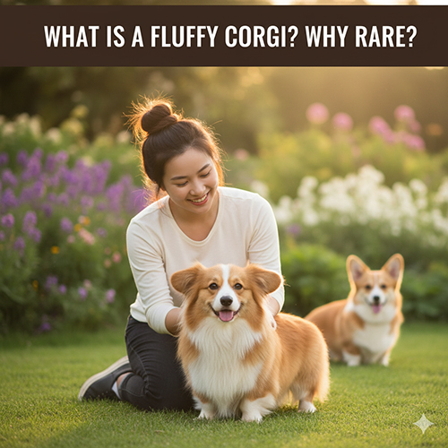 Fluffy Corgi lông dài hiếm – gen lặn tạo bộ lông bồng bềnh như gấu nhỏ, ngoại hình đáng yêu và hiếm hơn Corgi thường