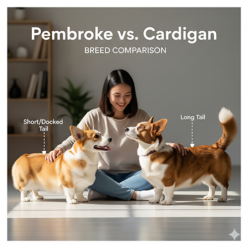 Giá chó Corgi theo dòng Pembroke, Cardigan và Fluffy lông dài