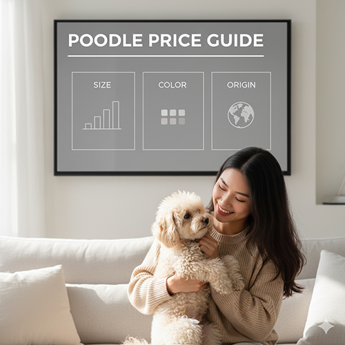 Giá chó Poodle 2025 – cập nhật chi tiết và lưu ý quan trọng khi mua bán