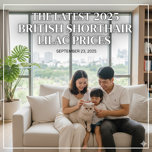 Giá mèo Anh lông ngắn lilac mới nhất năm 2025 – cập nhật chi tiết