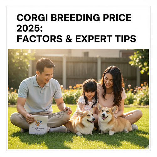 Giá phối giống chó Corgi mới nhất 2025 và kinh nghiệm chọn phối hiệu quả