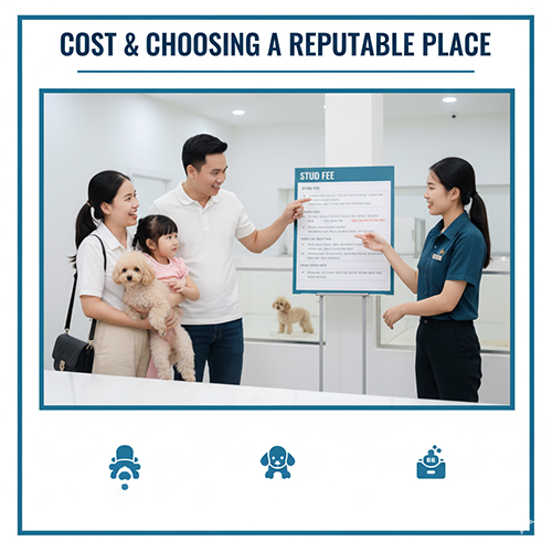 Giá phối giống Poodle và cách chọn nơi uy tín – tiêu chí vệ sinh, hợp đồng và bảo hành đậu thai
