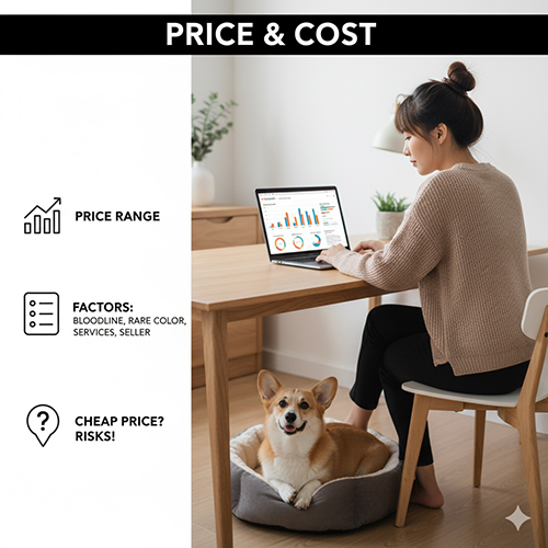 Giá chó Corgi và chi phí nuôi – Yếu tố ảnh hưởng, chênh lệch, rủi ro giá rẻ