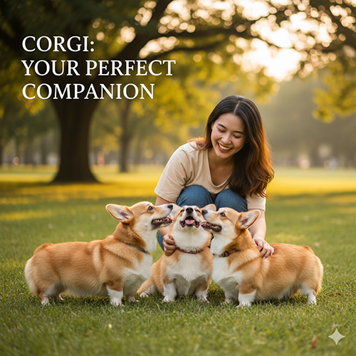 Giống chó Corgi – Bí mật sức hút của chú chó chân ngắn ngộ nghĩnh