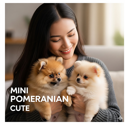 Ảnh chó Phốc Sóc mini cute – Pom tí hon nhỏ nhắn, đáng yêu chiếm trọn spotlight cộng đồng yêu thú cưng