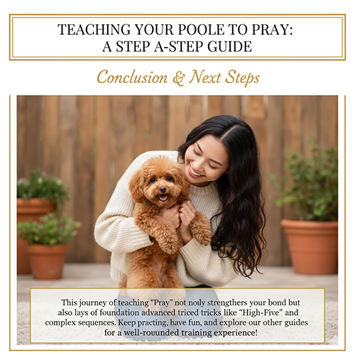 Kết luận và gợi ý tiếp theo khi dạy chó Poodle lạy