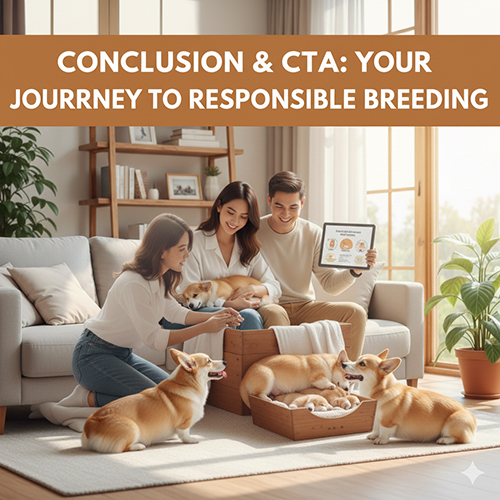 Kết luận và CTA về nuôi chó Corgi sinh sản, lời khuyên chăm sóc và lựa chọn mua Corgi con