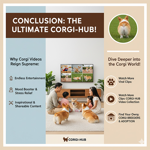 Kết luận về video Corgi – nội dung giải trí, tích cực và viral trên mạng xã hội