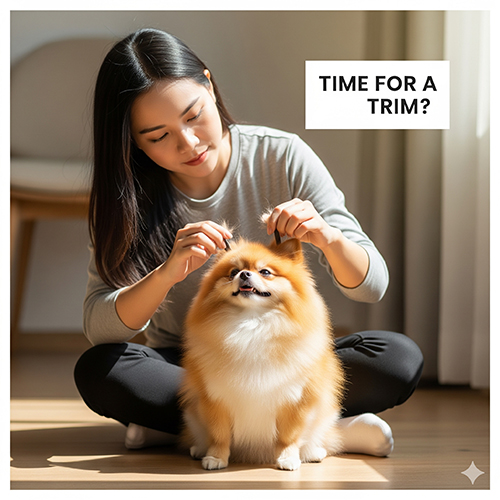 Khi nào nên cắt tỉa lông chó Phốc Sóc tại nhà thay vì đưa đi spa