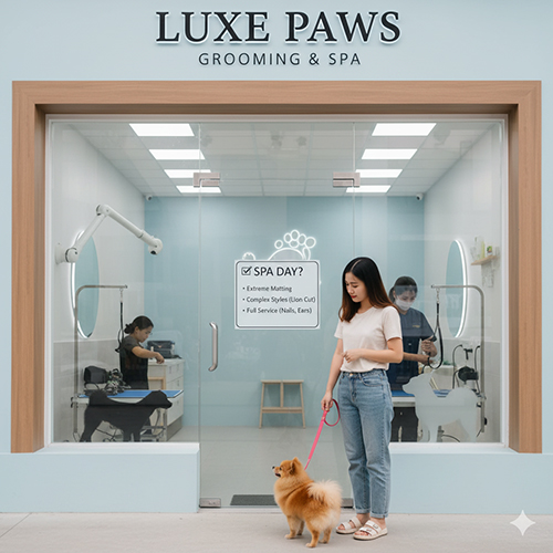 Khi nào nên đưa chó Phốc Sóc đến spa grooming chuyên nghiệp