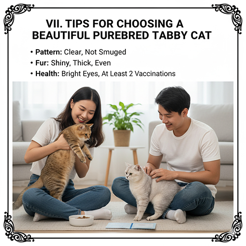 Kinh nghiệm chọn mua mèo Anh lông ngắn tabby chuẩn đẹp năm 2025