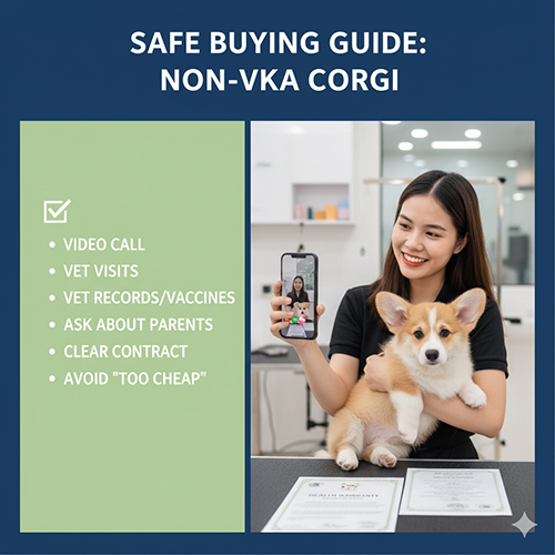 Kinh nghiệm chọn mua chó Corgi không giấy an toàn tại Việt Nam năm 2025