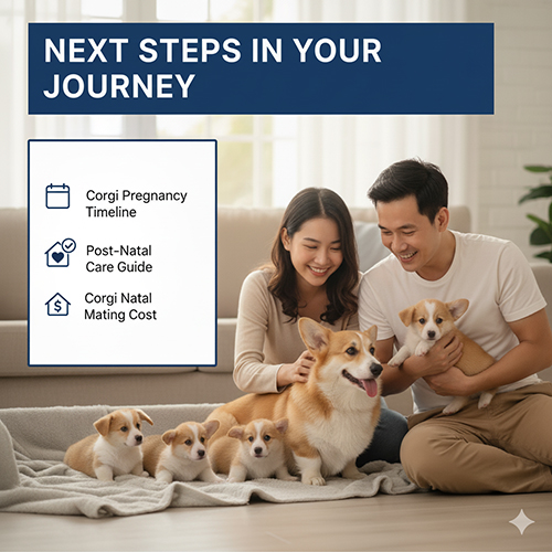Lộ trình đọc tiếp: Corgi mang thai bao lâu, chăm sóc sau sinh và đàn con, giá phối giống Corgi.
