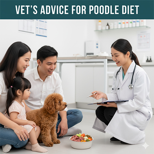 Lời khuyên từ bác sĩ thú y khi cho Poodle ăn thịt – đa dạng nguồn đạm, chế biến an toàn và kết hợp khẩu phần cân bằng