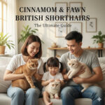 Mèo Anh lông ngắn Cinnamon & Fawn (British Shorthair) với bộ lông nâu quế ấm áp và nâu be kem hiếm gặp