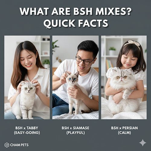 Mèo Anh lông ngắn lai là gì? Đặc điểm nhận biết nhanh mèo ALN mix tại Việt Nam