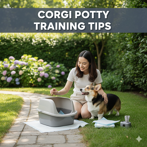 Mẹo tập cho chó Corgi đi vệ sinh đúng chỗ – Hướng dẫn và lưu ý