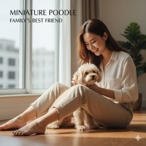 Miniature Poodle – người bạn đồng hành năng động, thân thiện và thông minh của gia đình