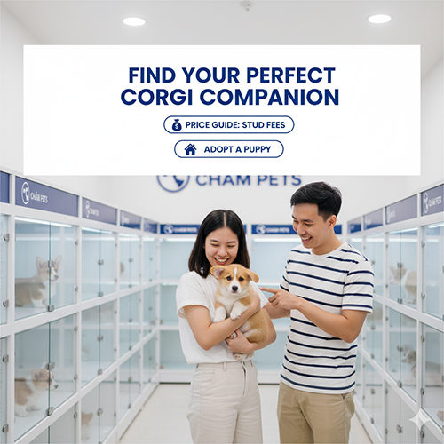 CTA cuối bài: xem giá phối giống Corgi hoặc mua chó Corgi con tại Chạm Pets, có sổ tiêm, bảo hành và giao hàng toàn quốc.