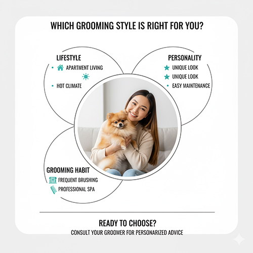 Nên chọn kiểu cắt lông nào cho chó Phốc Sóc – Teddy Bear, Boo Cut, Fox Face, Lion Cut hay Puppy Cut tùy môi trường và thói quen chăm sóc