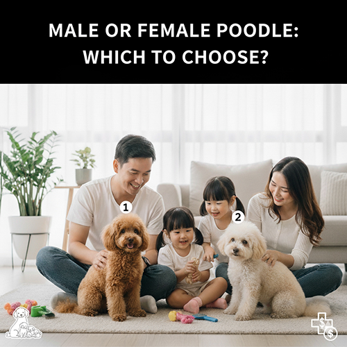 Nên chọn nuôi Poodle đực hay cái – so sánh ưu nhược điểm để lựa chọn phù hợp