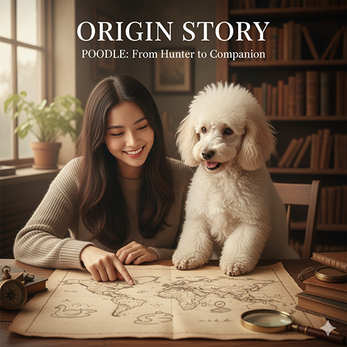 Nguồn gốc chó Poodle – từ thợ săn thủy cầm đến thú cưng quý tộc