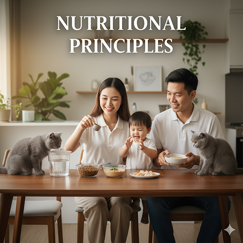 Nguyên tắc dinh dưỡng cho mèo Anh lông ngắn – tỷ lệ dưỡng chất, nước uống, kiểm soát cân nặng