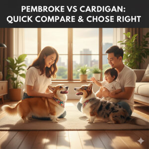 Pembroke vs Cardigan – So sánh nhanh sự khác biệt và cách chọn đúng giống Corgi