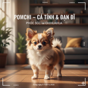 Pomchi – chó Phốc Sóc lai Chihuahua cá tính, dạn dĩ và đáng yêu