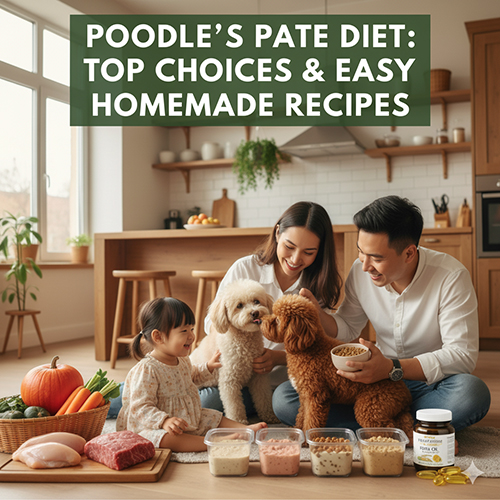 Poodle ăn pate – Gợi ý pate tốt cho chó Poodle và công thức làm pate tại nhà đơn giản