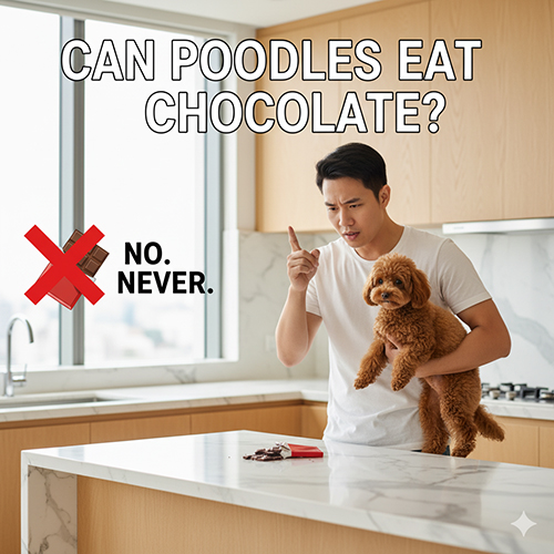 Poodle ăn socola được không? Cảnh báo ngộ độc socola ở chó nhỏ, đặc biệt nguy hiểm với Poodle.