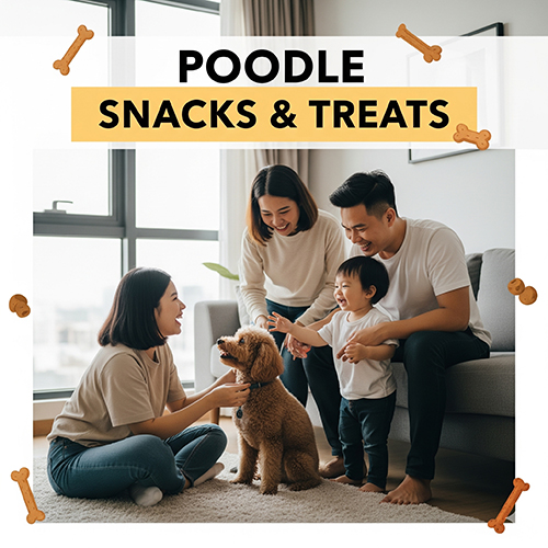 Poodle ăn vặt gì? Gợi ý snack và đồ ăn thêm an toàn cho chó Poodle khỏe mạnh