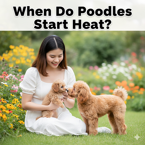 Poodle bao nhiêu tháng thì bắt đầu động dục – Toy, Tiny, Teacup từ 6–8 tháng, Mini và Standard từ 8–10 tháng