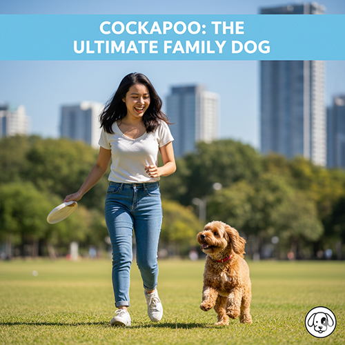 Poodle lai Cocker (Cockapoo) – giống chó lai thông minh, vui vẻ, giàu tình cảm, lý tưởng làm thú cưng cho gia đình