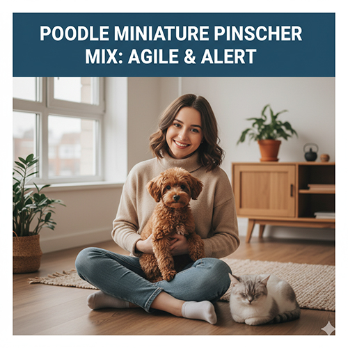 Poodle lai Phốc hươu – giống chó nhanh nhẹn và cảnh giác, thông minh và đáng yêu