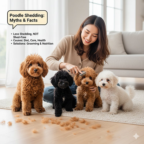 Poodle rụng lông: Giải đáp thắc mắc, nguyên nhân và cách xử lý hiệu quả