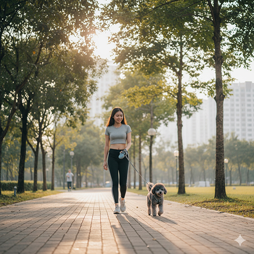 Khả năng thích nghi môi trường của chó Poodle – sống tốt ở căn hộ và nhà phố