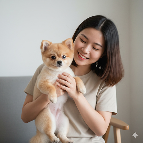 Kiểu cắt Puppy Cut cho chó Phốc Sóc – lông ngắn đều, gọn gàng, dễ vệ sinh, phù hợp khí hậu nóng