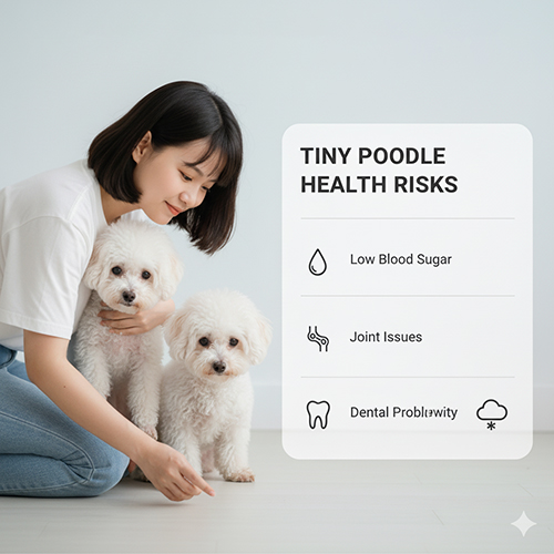 Sức khỏe Tiny Poodle – rủi ro thường gặp và cách phòng ngừa