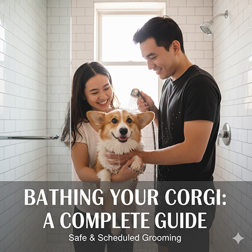 Hướng dẫn tắm cho chó Corgi đúng cách, an toàn và theo lịch chăm sóc định kỳ