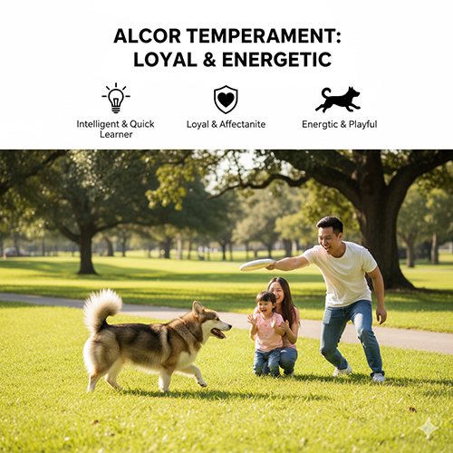Tính cách chó Corgi lai Alaska – thông minh, trung thành, năng động