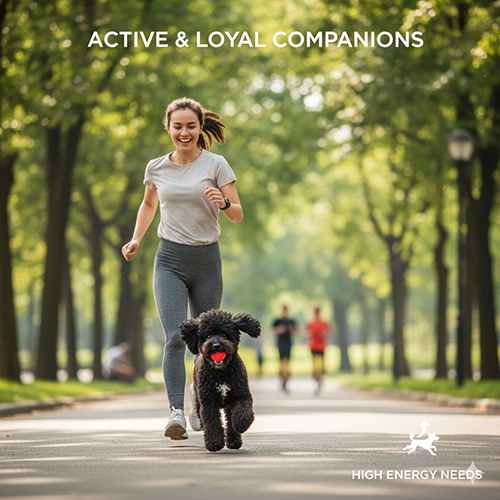 Miniature Poodle – thông minh, trung thành, năng lượng cao, cần vận động thường xuyên