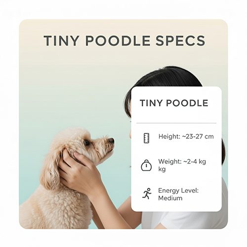 Tiny Poodle là gì? Thông số nhận biết về chiều cao, cân nặng, tuổi thọ