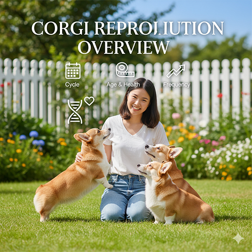 Tổng quan sinh sản chó Corgi – chu kỳ, tuổi tác và tần suất phối giống