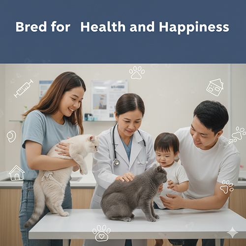 Tổng quan sinh sản mèo Anh lông ngắn – quy tắc vàng và lưu ý sức khỏe mèo mẹ