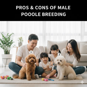 Ưu và nhược điểm khi nuôi Poodle đực để sinh sản và phối giống