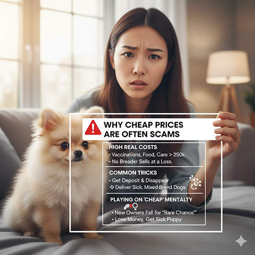 Cảnh báo vì sao chó Phốc Sóc mini giá rẻ 250k thường là lừa đảo – chi phí nuôi thực tế cao hơn nhiều