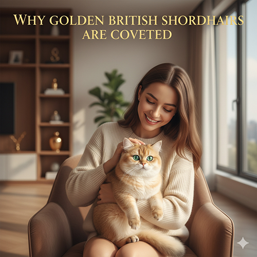 Vì sao mèo Anh lông ngắn golden được săn đón – hiếm, sang trọng và giữ giá cao