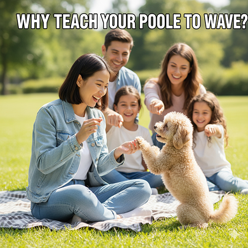 Vì sao nên dạy chó Poodle vẫy tay chào – lợi ích và ý nghĩa